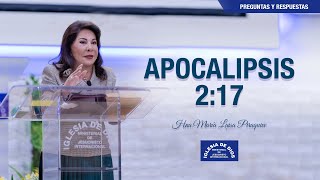 Apocalipsis 2 17 Hna María Luisa Piraquive IDMJI [upl. by Yerdua]