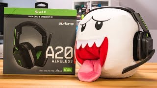 ASTRO A20 Wireless Gaming Headset for Xbox  UNBOXING AND FIRST LOOK [upl. by Adrienne]