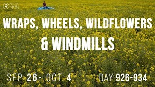 Wraps Wheels Wildflowers amp Windmills  Day 926934  Plug Me In [upl. by Atilef246]