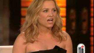 Jessica Capshaw on Lopez Tonight on February 1 2010 [upl. by Ayanej]