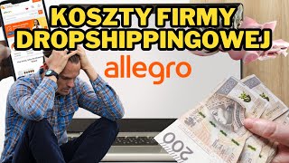 Koszty prowadzenia firmy dropshippingowej  Ile kosztuje księgowość w sprzedaży internetowej [upl. by Mariquilla]