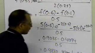 Chapter 0202 Lesson Richardsons Extrapolation Formula for Differentiation Example [upl. by Dranyl]