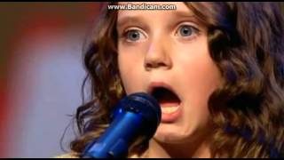 Amira Willighagen Auditions Hollands Got Talent [upl. by Euqinomahs16]