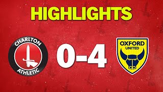 HIGHLIGHTS • Charlton 04 Oxford United February 2022 [upl. by Stacy858]