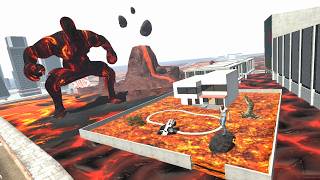 Franklin Fight Lava God in Indian Bike Driving 3D [upl. by Zimmermann]