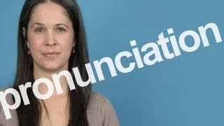 How to Pronounce PRONUNCIATION in American English [upl. by Sitoel]