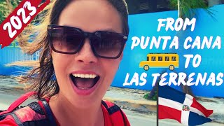 🚍 FROM PUNTA CANA TO LAS TERRENAS SAMANA by bus  Travel to Dominican Republic 🇩🇴 2023 [upl. by Doy179]