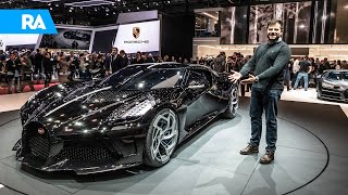 O MAIS CARO de SEMPRE e só há ESTE Bugatti La Voiture Noire [upl. by Nabru]