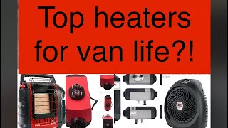 5 heaters to stay warm in van life  Best heaters for van build [upl. by Avis314]