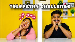 TELEPATHY CHALLENGE 🤩  PRAVEEN MRUDULA [upl. by Ettelimay]