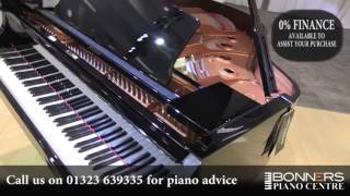 Yamaha C1X Piano  Beautiful Sweeping Camera Shots [upl. by Starbuck]