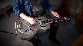 Moontide  Resonator Guitar [upl. by Netti716]