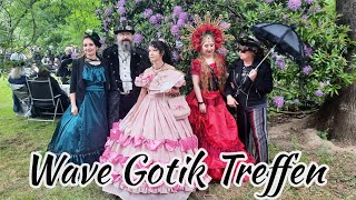 Wave Gothic Treffen 2024 in Leipzig Das viktorianische Picknick [upl. by Rosemari389]