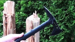 M48 Budget Tomahawk Chopping and Review United Kommando Tactical Hawk [upl. by Rutra795]