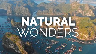 25 Greatest Natural Wonders of the World  Travel Video [upl. by Finnegan]