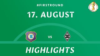 DFBPokal 202425 Round 1  Erzgebirge Aue vs Borussia Mönchengladbach  DFB Pokal Highlights [upl. by Adnwahsar]