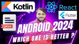 Roadmap  Best Technology For Android App Development  React Native  JAVA  Kotlin  Flutter Hindi [upl. by Randee]