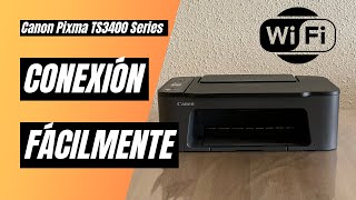 ✅ Configurar y conectar WiFi Canon Pixma TS3400 y TS3500 Series  TS3450  TS3550i  TS3422 2024 [upl. by Easter]