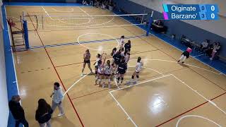 U18  Pallavolo Olginate vs DFTeam Barzano [upl. by Stanislaw]