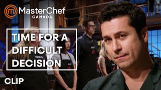 Team Captains Controversial Choice  MasterChef Canada  MasterChef World [upl. by Crispa]