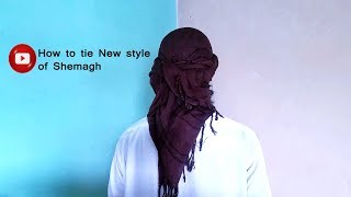 How To Tie A Shemagh I How To Tie A Keffiyeh I Shemagh Scarf Tutorial [upl. by Krystalle]