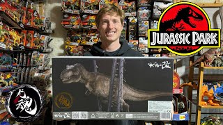 TRex Breakout Jurassic Park Unboxing amp Review Nanmu Dragon Soul TRex Perpetual Curtain [upl. by Aiekat459]