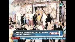 News1 Xiao Time Andres Bonifacio ► Unang sigaw unang pangulo [upl. by Sirret]