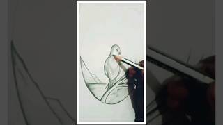 circle drawing  pencil drawing shortfeed [upl. by Zeugirdor]