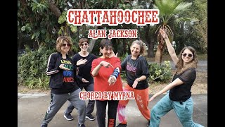 Chattahoochee  Alan Jackson American Country Music Dance Fitness Zumba Gold [upl. by Aisemaj347]