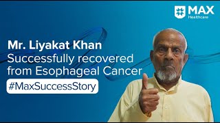 Targeted Radiation Therapy for Oesophageal Cancer │Patient Success Story │ Max Hospital Vaishali [upl. by Attenaj]