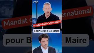 A quand un mandat darrêt international pour Bruno Le Maire nouveaufrontpopulaire [upl. by Imre]