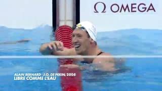 Jeux Olympiques 2008 Alain Bernard 100m NL freestyle [upl. by Herzig758]