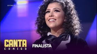 Naheda Beydoun levanta os 100 jurados e é a primeira finalista do Canta Comigo [upl. by Eissirk]