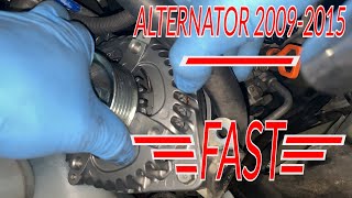 QUICK TUTORIAL Replacing Your Alternator  20092015 Honda Pilot [upl. by Lepley]