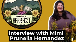 Asheville Herb Fest Mini Interviews and Vlog with Mimi Prunella Hernandez [upl. by Day]