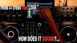 Denon PRIME 4  STEMS Beta DEMO VS Virtual DJ and Serato Stems [upl. by Mcnalley]