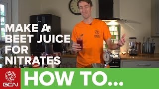 How To Make A HighNitrate Beet And Carrot Juice  GCNs Food For Cycling [upl. by Lauraine]