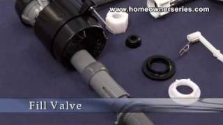 How to Fix a Toilet  Parts  Fill Valve [upl. by Fallon187]