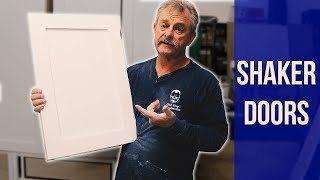 Kitchen Cabinets  How to Build Shaker Doors [upl. by Dirtsa]