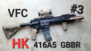 VFC HK416A5 GBBR Gameplay 3 HOLDING BACK THE ENEMY WITH THE 416 [upl. by Aisyram]