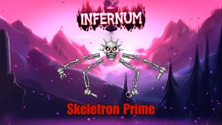 Terraria Calamity Infernum  Skeletron Prime Boss Fight 4K60fps [upl. by Grimonia]