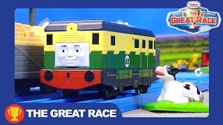 TrackMaster Philip of Sodor  The Great Race Railway Show  Thomas amp Friends [upl. by Helmer]