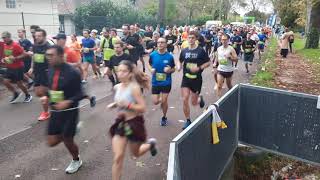 Semimarathon la grande course du grand Paris 27102024 Départ SAS 3 [upl. by Yeorgi]