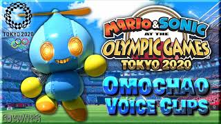 All Omochao Voice Clips • Mario amp Sonic at the Olympic Games Tokyo 2020 [upl. by Dorene]