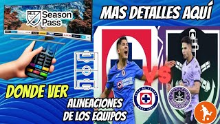 Donde ver el Cruz Azul vs Mazatlan  Alineaciones de los equipos y mas detalles del partido hoy [upl. by Asiral269]