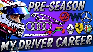 DRIVER TRANSFERS V8 ENGINES NEW TEAM  F1 MyDriver CAREER 2019S5 PRESEASON [upl. by Allemahs]