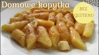 Najprostsze KOPYTKA DOMOWE BEZ GLUTENU [upl. by Charita935]