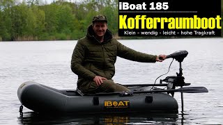 iBoat 185 Schlauchboot Angelboot Miniboot Karpfen Carp [upl. by Ammon]