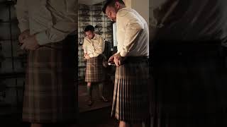 How to wear a Sporran with a Kilt  Kilt Outfit How To Guide [upl. by Rusel]