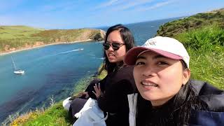 Durdle Door Lulworth Cove and Lulworth Castle ft chillin sea lion 🏖🐚🌊🏖🏰🦭⛵️ [upl. by Illona]